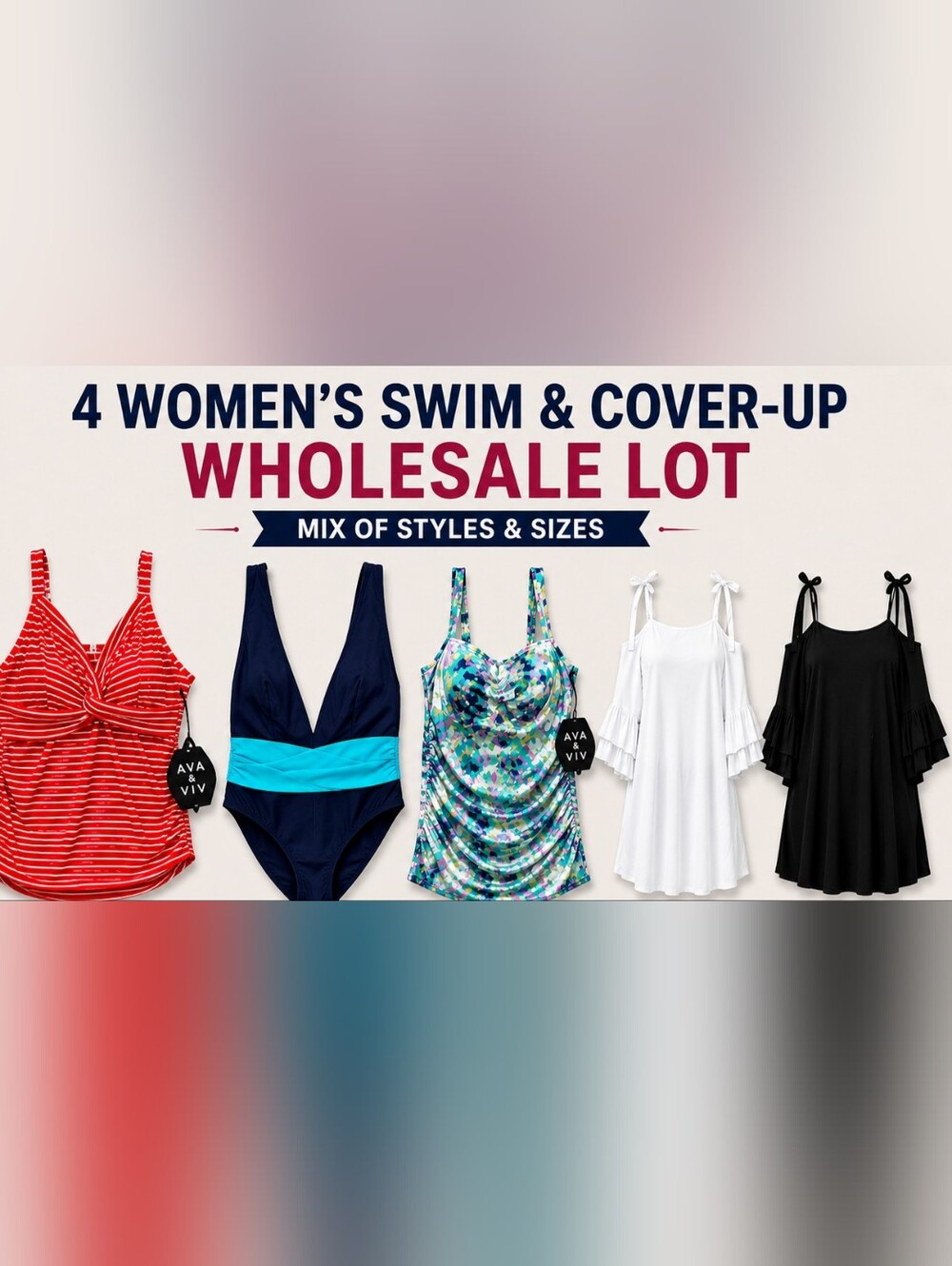 Swim Suit And Dresses Lot